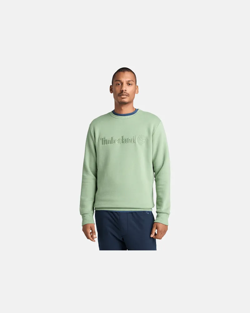 Timberland Hampton Rundhals-Sweatshirt für Herren in Grün, Herren, Grün, Größe Grün