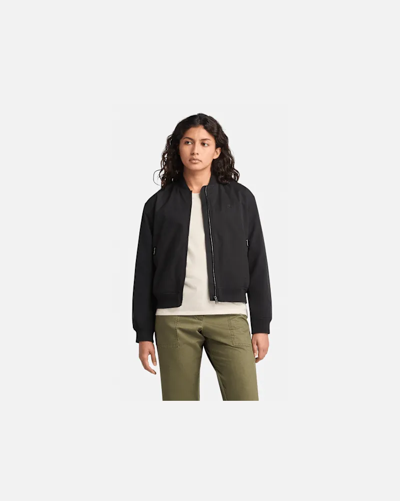 Timberland Utility-Bomberjacke für Damen in Schwarz, Damen, Schwarz, Größe Schwarz