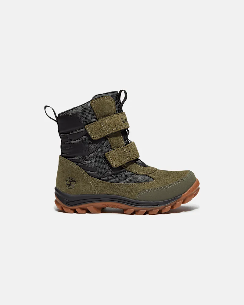 Timberland Chillberg Snow Boot mit Klettverschluss für Kleinkinder in Dunkelgrün, Grün, Größe Grün