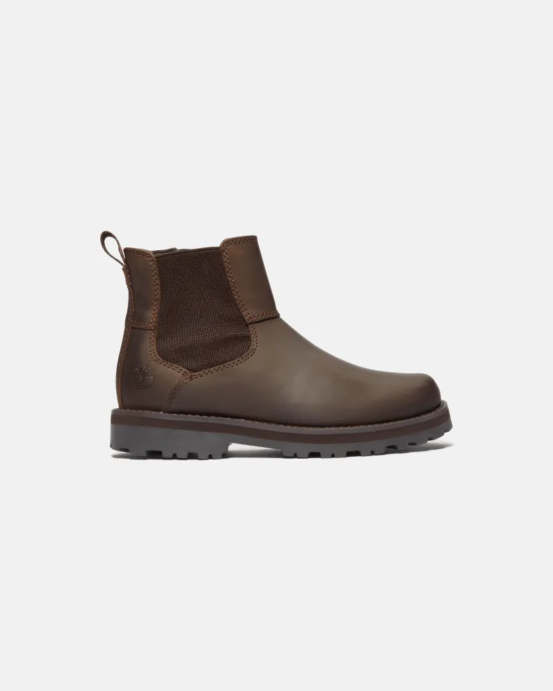 Timberland Courma Kid Chelsea Boot für Jugendliche in Dunkelbraun, Braun, Größe Braun