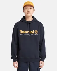 Timberland Established 1973 Hoodie für Herren in Dunkel, Mann Blau