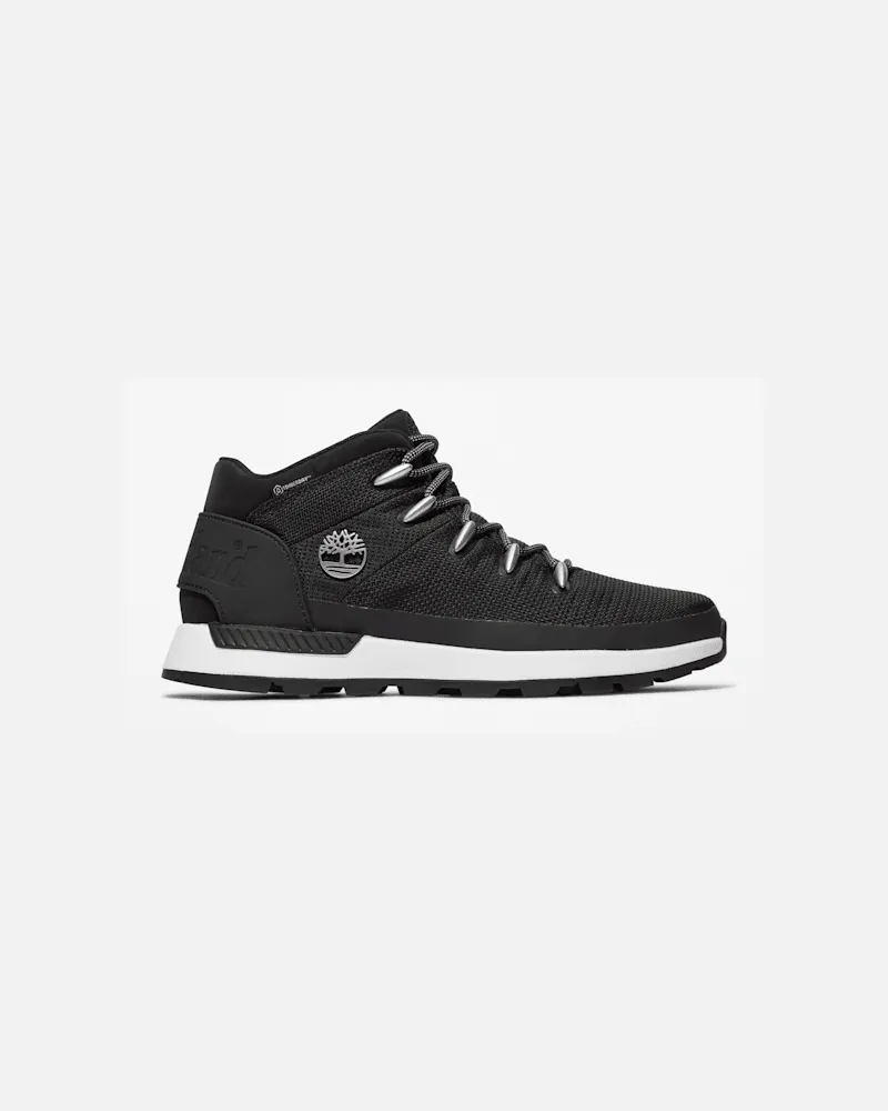 Timberland Wasserdichter halbhoher Sprint Trekker Sneaker für Herren in Schwarz, Herren, Schwarz, Größe Schwarz