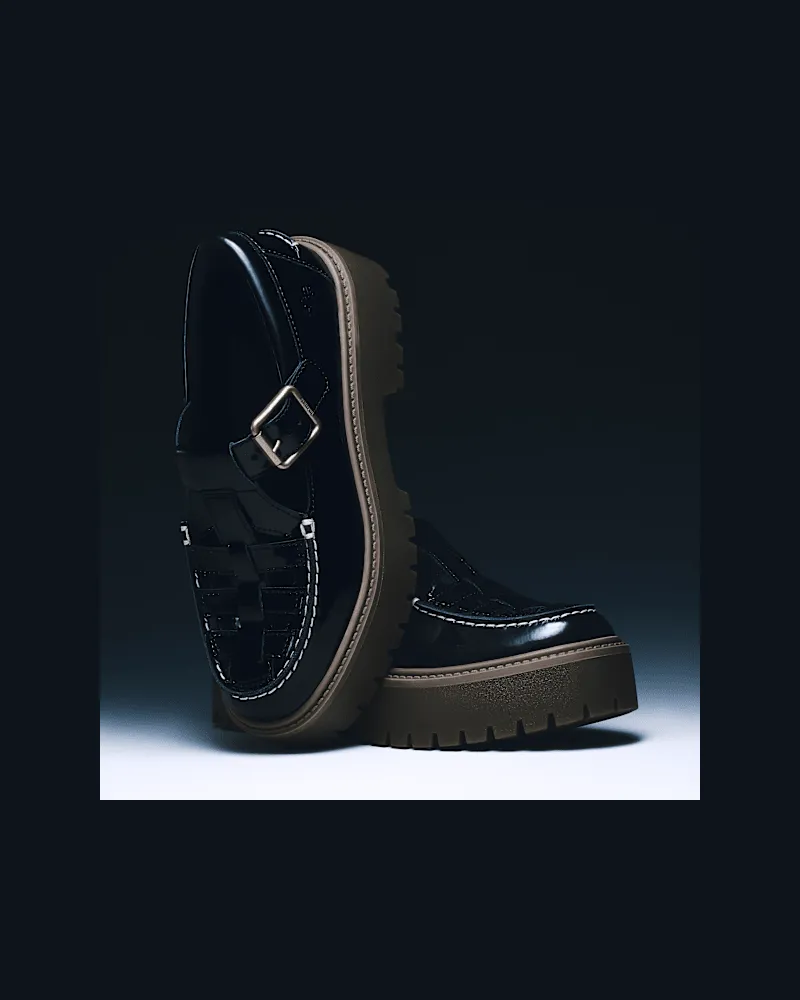 Timberland Stone Street Schnallenschuh mit Plateausohle für Damen in Schwarz, Damen, Schwarz, Größe Schwarz