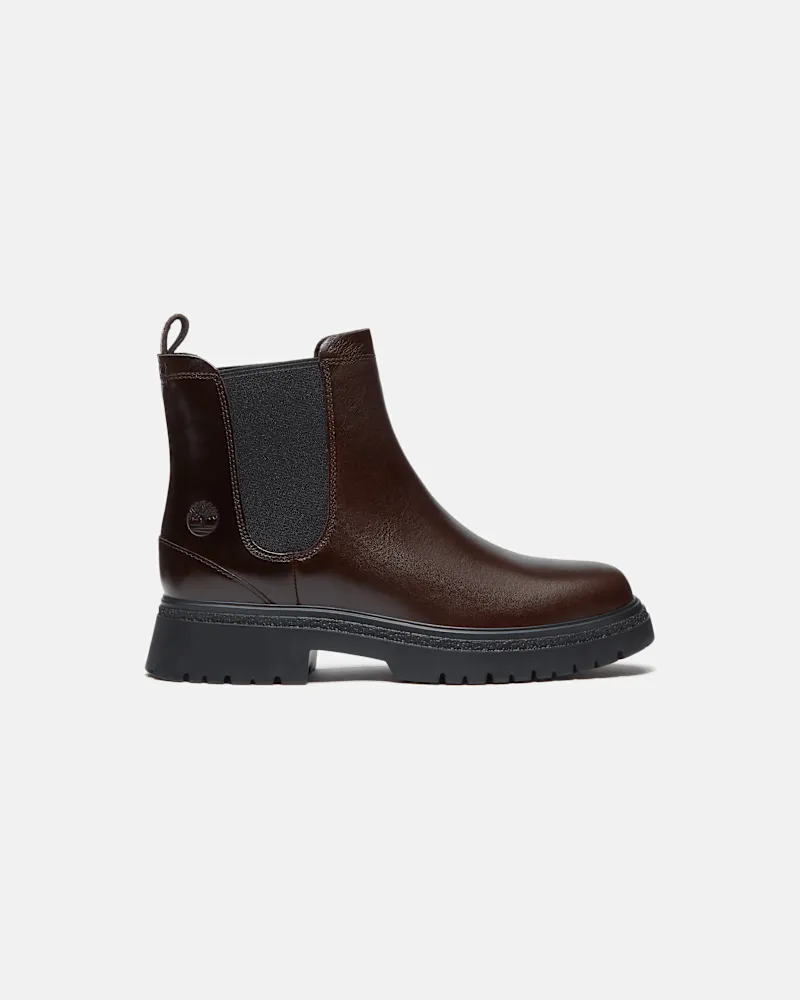 Timberland Cambria Valley Chelsea-Boot für Damen in Dunkelbraun, Damen, Braun, Größe Braun