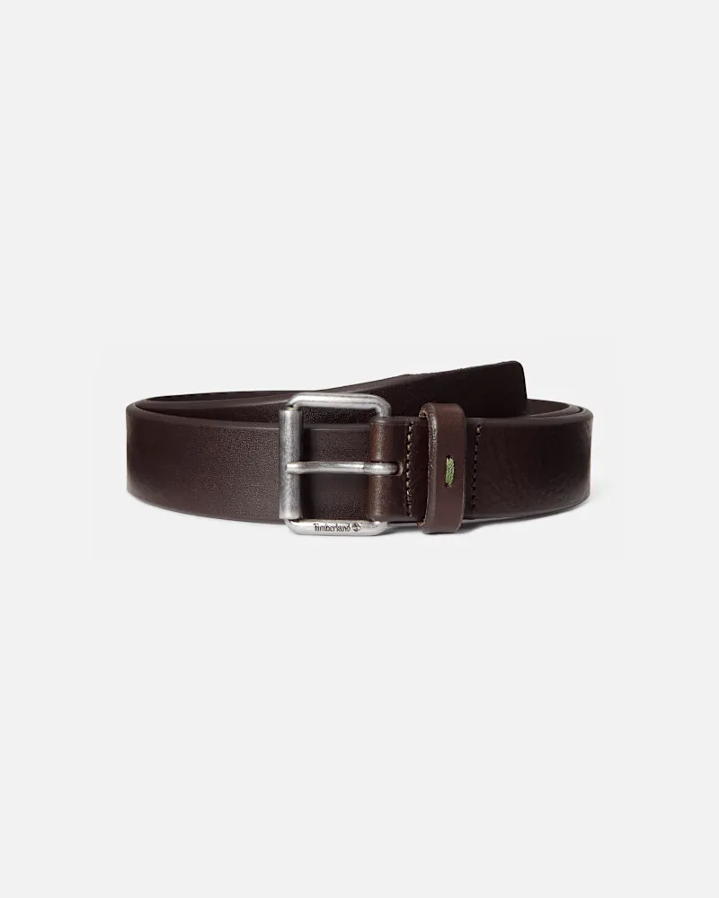 Timberland Errex Ledergürtel für Herren in Dunkelbraun, Herren, Braun, Größe Braun