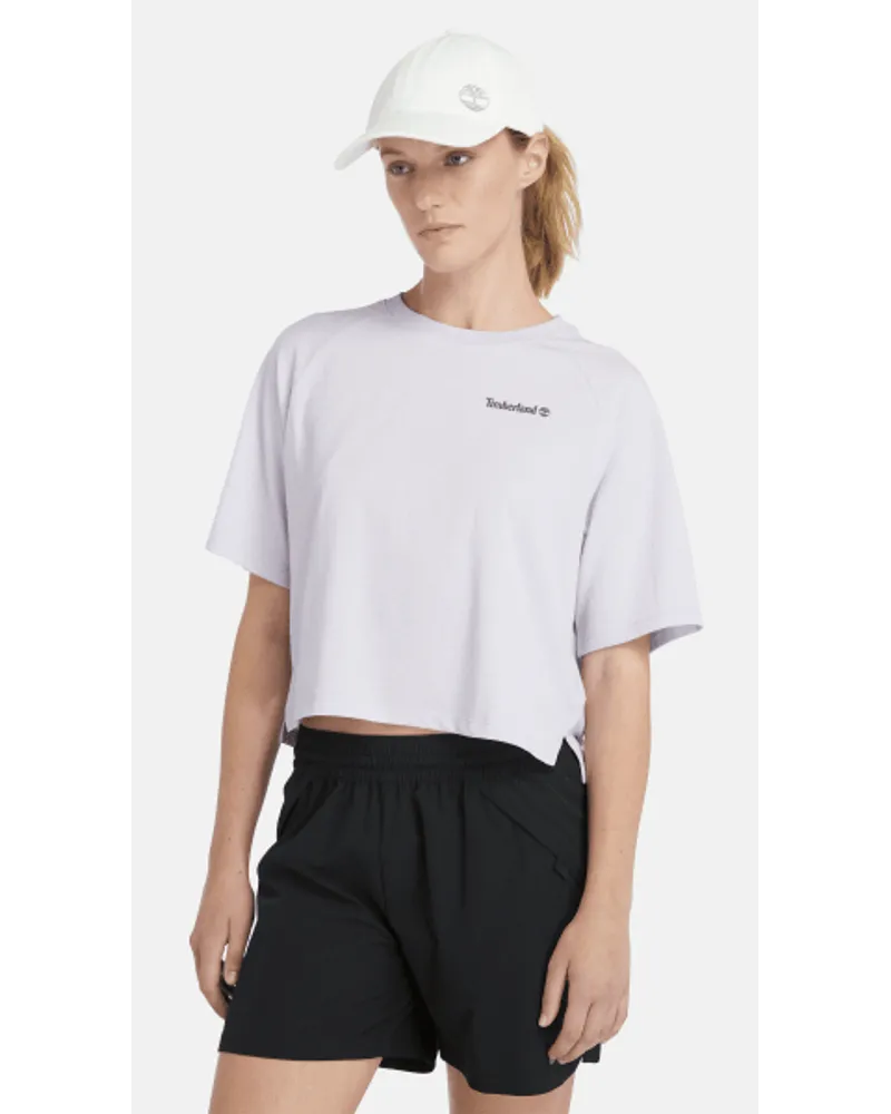 Timberland Feuchtigkeitsableitendes T-Shirt für Damen in , Frau Violett