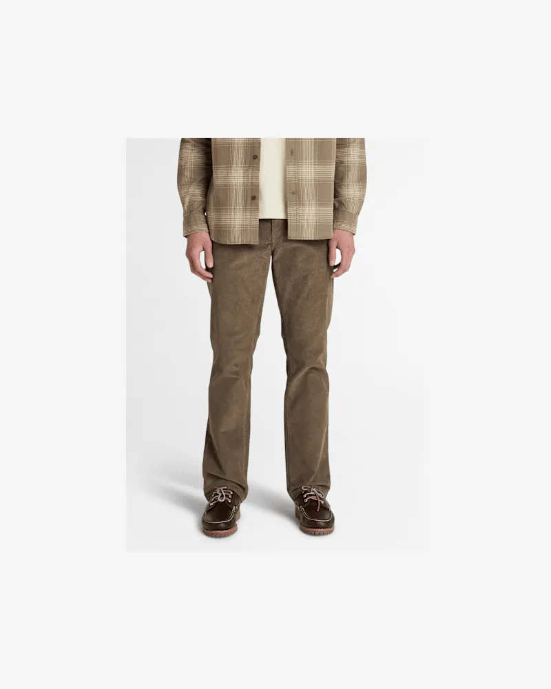 Timberland Littleton Cordhose mit 5 Taschen für Herren in Braun, Herren, Braun, Größe Braun