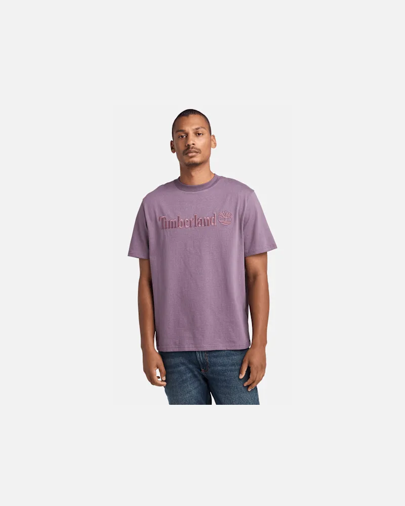 Timberland Hampton T-Shirt für Herren in Violett, Herren, Violett, Größe Violett