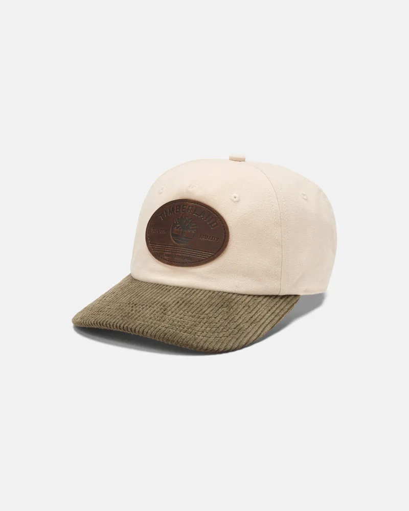Timberland Basecap aus Canvas und Cord für Herren in Beige, Herren, Beige Beige