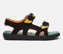 Perkins Row Sandale mit Fersenriemen für Kleinkinder in Schwarz/Gelb, Schwarz, Größe