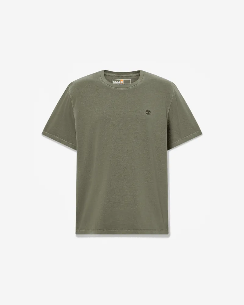 Timberland Stückgefärbtes Dunstan River T-Shirt für Herren in Grün, Herren, Grün, Größe Grün