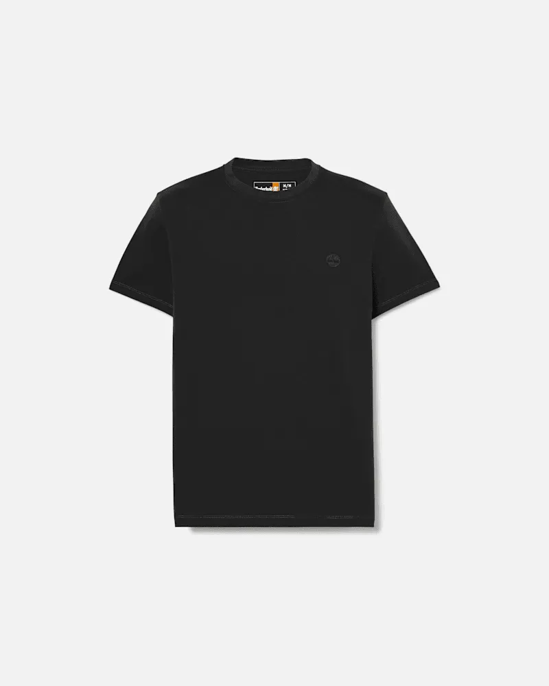 Timberland Dunstan River Kurzarm-T-Shirt für Herren in Schwarz, Herren, Schwarz, Größe Schwarz