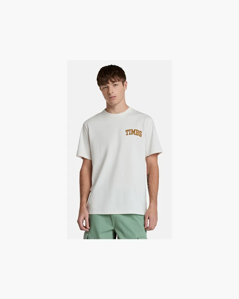 Timberland Grafisches TIMBS T-Shirt für Herren in Weiß, Herren, Weiß, Größe Weiß