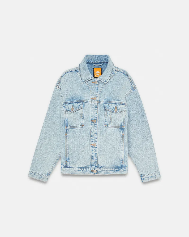 Timberland Archive Jeansjacke für Damen in Hellblau, Damen, Blau, Größe Blau