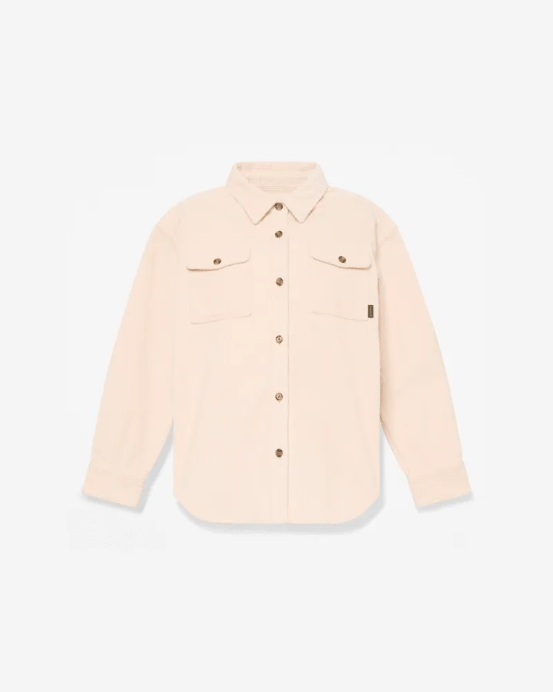 Timberland Hemdjacke aus Cord für Damen in Beige, Damen, Beige, Größe Beige