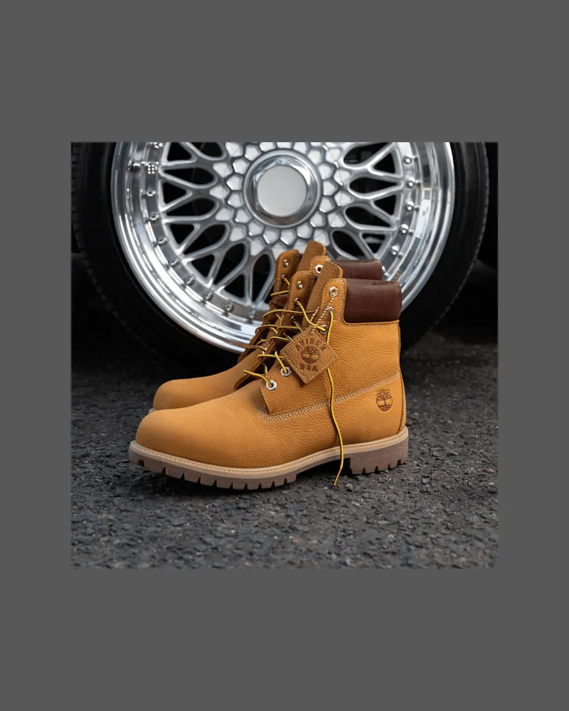 Timberland Timberland x Avirex 6-Inch Premium Boot zum Schnüren für Herren in Gelb, Herren, Gelb, Größe Gelb