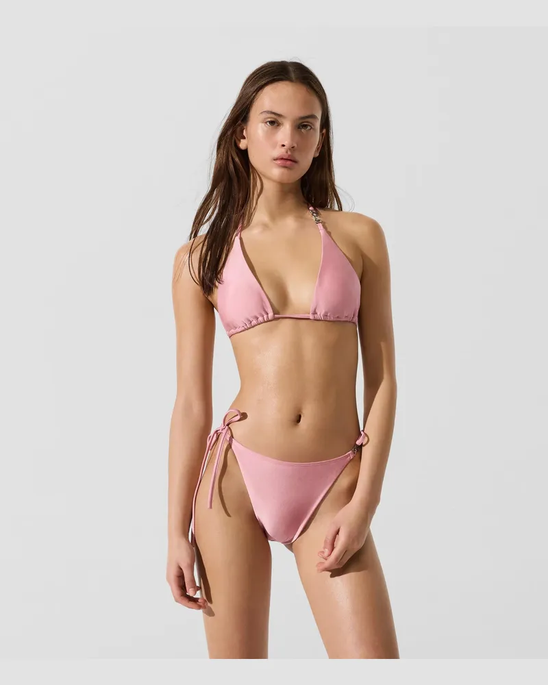 Karl Lagerfeld Triangel-bikini-oberteil, Female, Orchideenrauch, Size Pink