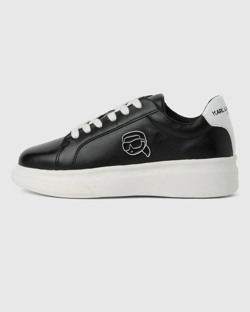 Karl Lagerfeld Ikon Sneakers Für Jungen, Schwarz, Größe Schwarz