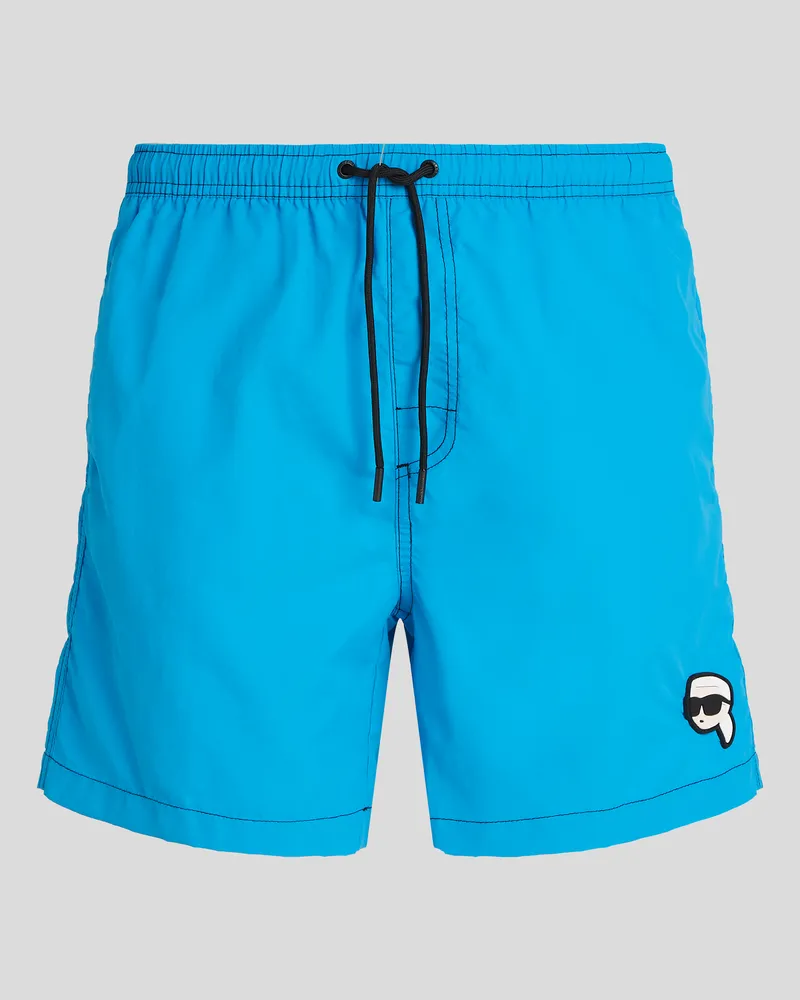 Karl Lagerfeld Ikon board-shorts, Mann, Diva Blau, Größe Diva