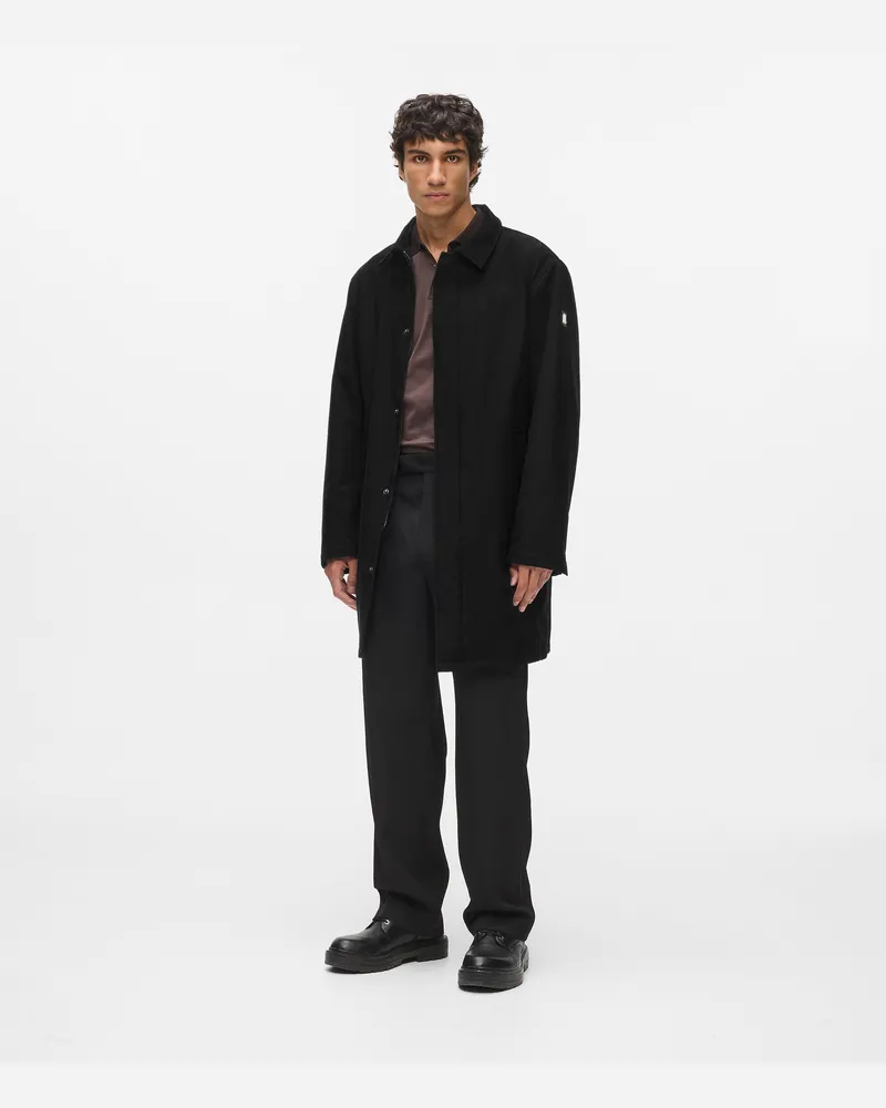 Karl Lagerfeld Regenmantel, Herren, Schwarz, Größe Schwarz