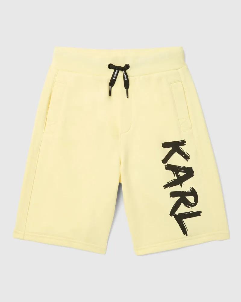 Karl Lagerfeld Graffiti-shorts Für Jungen, Gelb, Größe Gelb