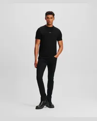 Karl Lagerfeld Five-pocket Jeans, Mann, Schwarz/schwarz Schwarz