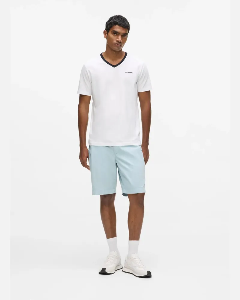 Karl Lagerfeld Bermuda-shorts, Herren, Aquamarin, Größe Aquamarin