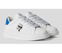 Karl Lagerfeld K/ikonik nft Kapri-sneaker, Mann, Weiss/blau Weiss