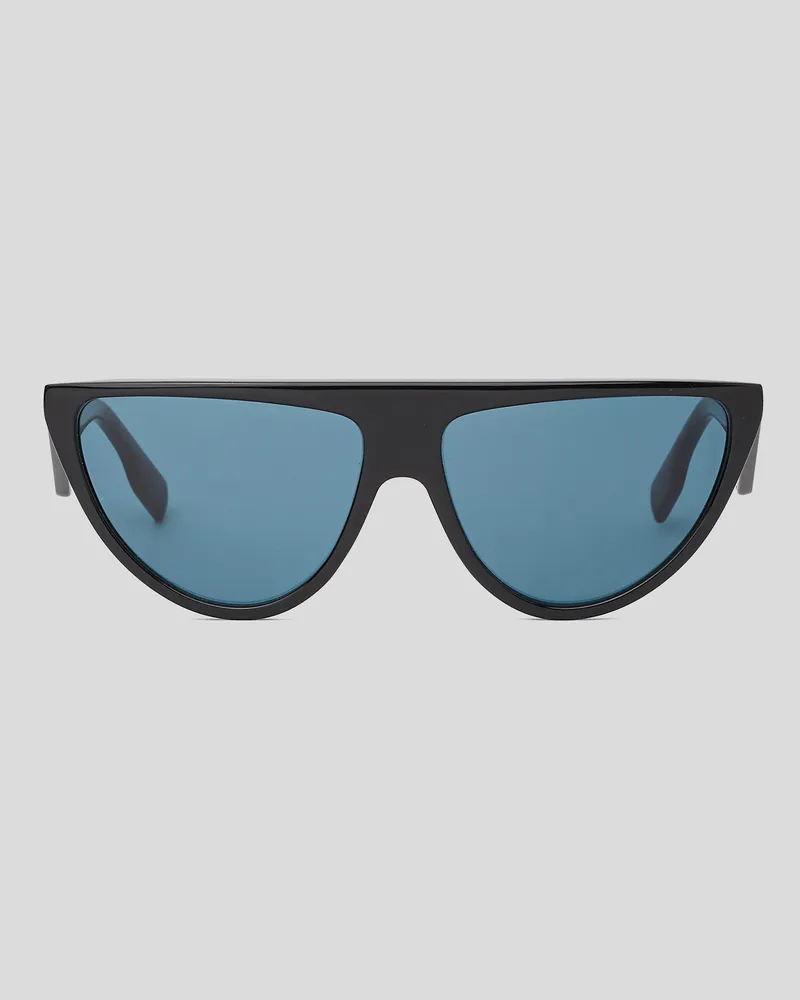 Karl Lagerfeld Sonnenbrille Mit Logo, Frau, Schwarz, Größe Schwarz