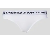 Tanga mit Karl-logo, Frau, Weiss