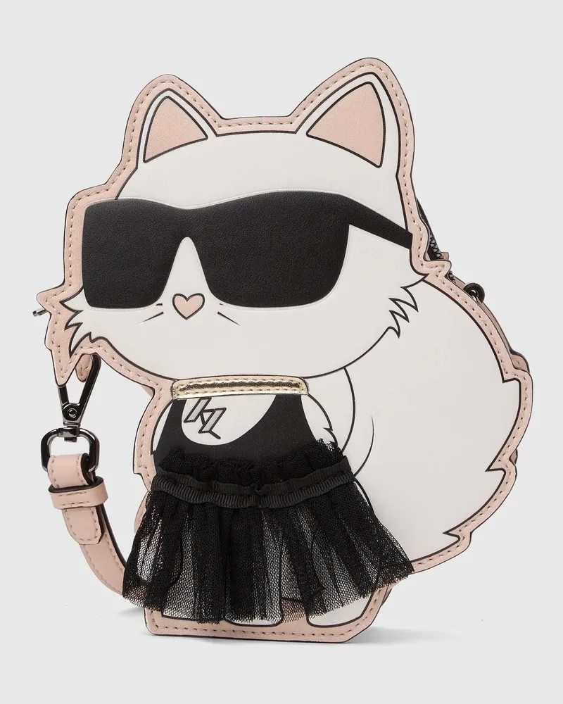Karl Lagerfeld Ikon Choupette Umhängetasche Für Mädchen, Pink, Größe Pink
