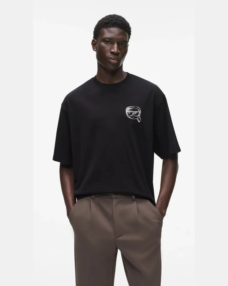 Karl Lagerfeld Male, Schwarz, Size Black
