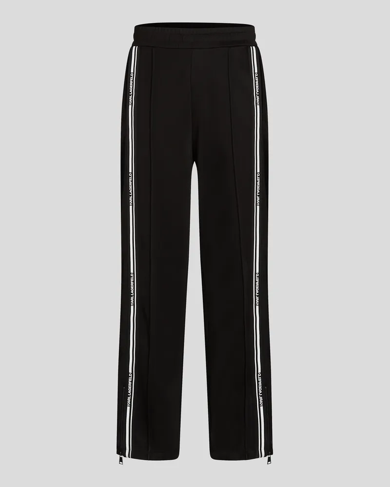 Karl Lagerfeld Legere Trainingshose, Mann, Schwarz, Größe Schwarz