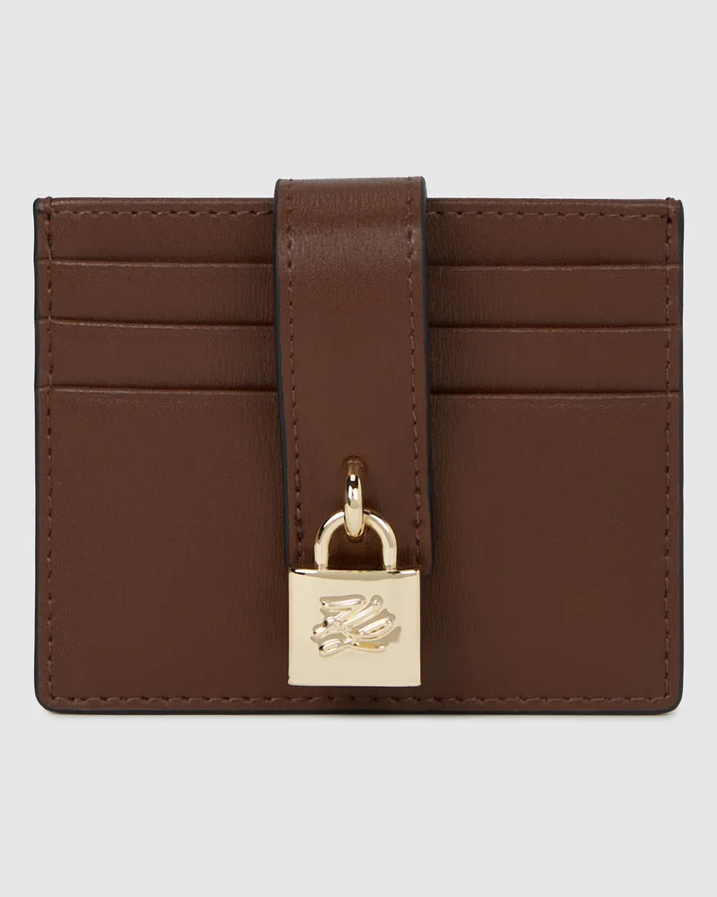 Karl Lagerfeld K/autograph Kartenetui Mit Vorhängeschloss, Damen, Sedona-navy, Größe Sedona-navy