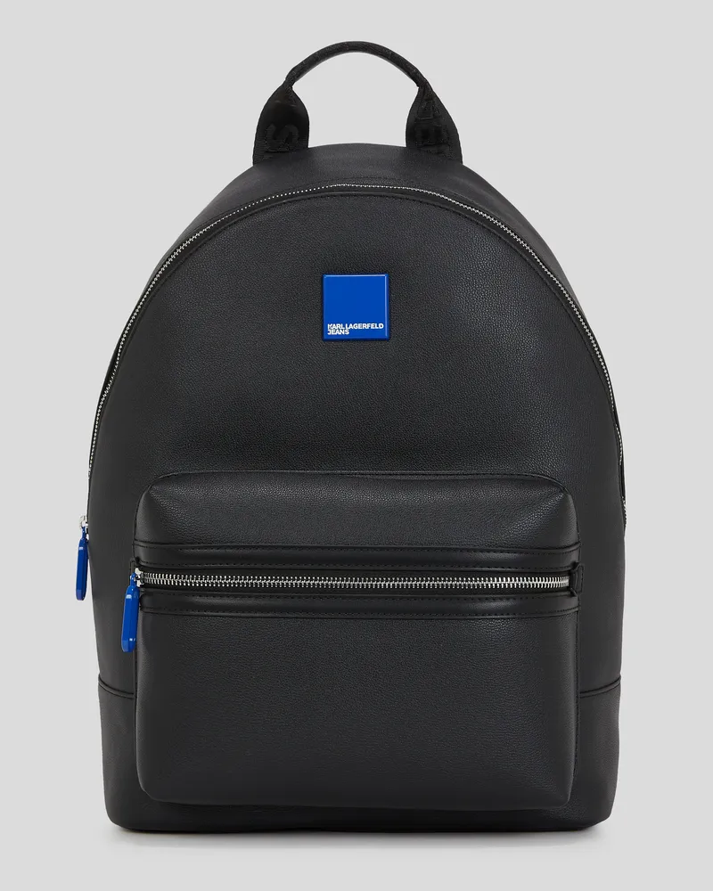 Karl Lagerfeld Klj Rucksack Mit Box-logo, Mann, Schwarz, Größe Schwarz