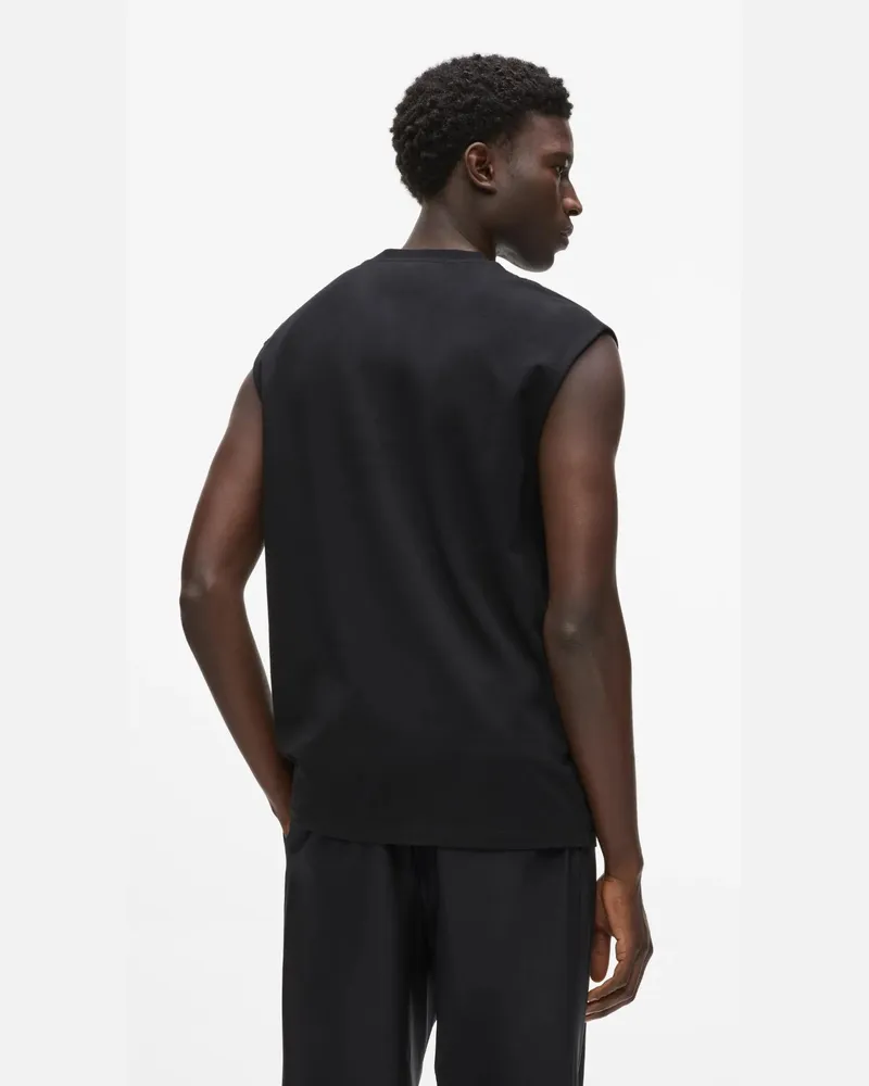 Karl Lagerfeld Tanktop, Male, Schwarz, Size Black