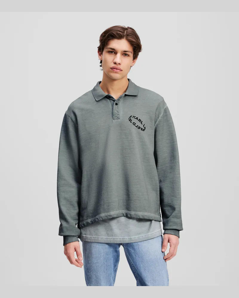 Karl Lagerfeld Polo-sweatshirt, Mann, Monument, Größe Monument