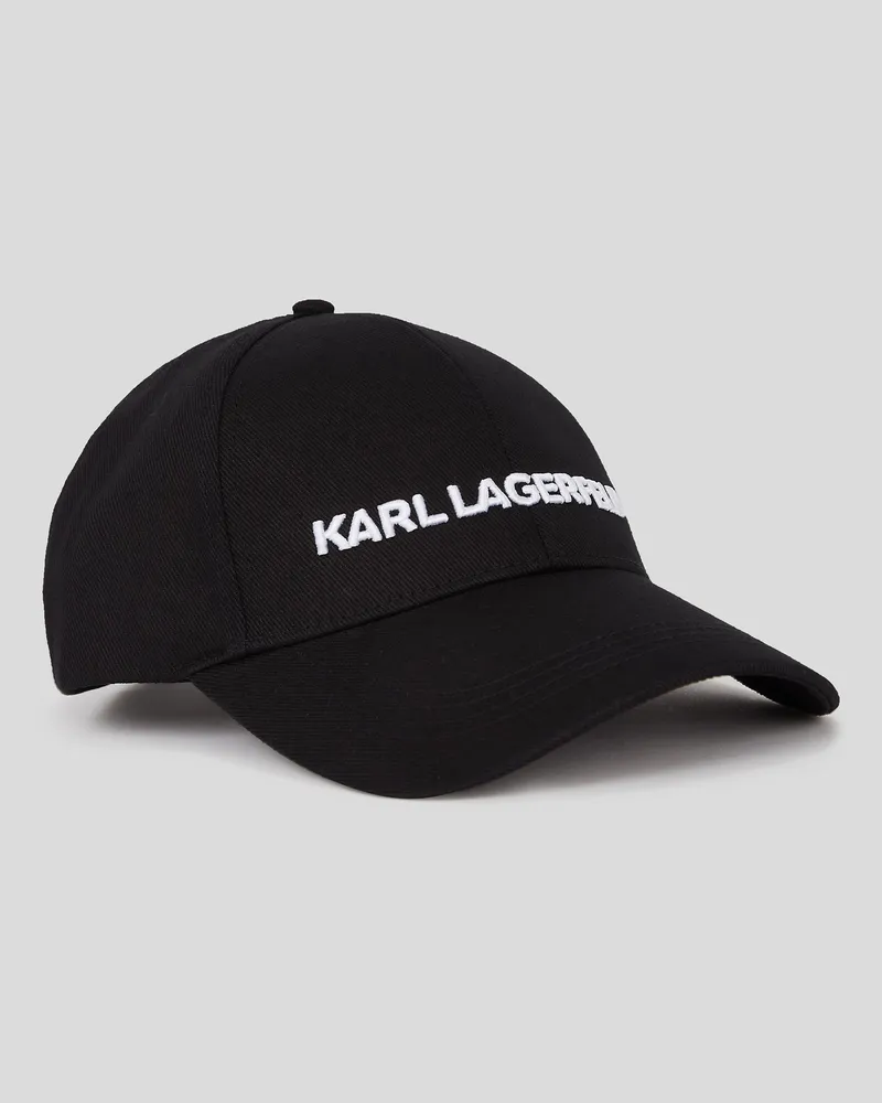 Karl Lagerfeld K/essential Kappe, Female, Schwarz, Size Black