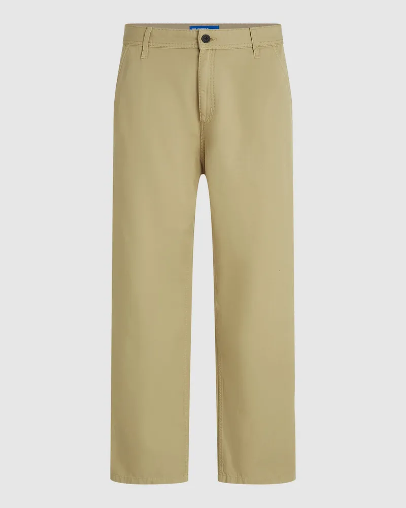 Karl Lagerfeld Legere Chino-hosen, Herren, Twill, Größe Twill