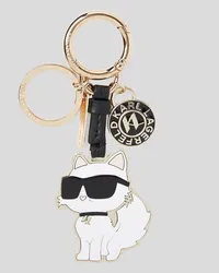 Karl Lagerfeld K/ikonik -choupette-schüsselanhänger, Frau, Gold Gold