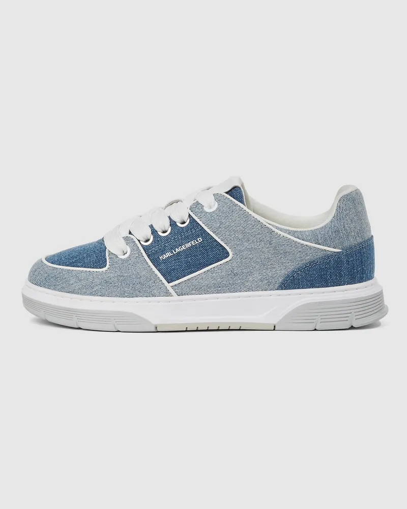 Karl Lagerfeld Kourtney Denim-sneakers, Damen, Denim Blau, Größe Denim