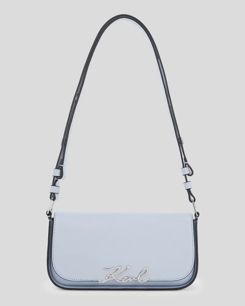 Karl Lagerfeld K/signature Zweiweg-umhängetasche, Frau, Kentucky Blau, Größe Kentucky