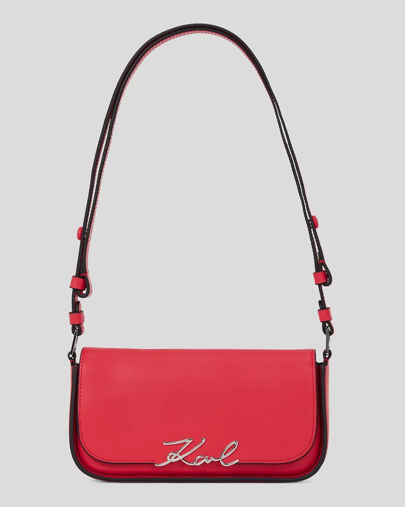 Karl Lagerfeld K/signature Zweiweg-umhängetasche, Frau, Hibiskus, Größe Hibiskus