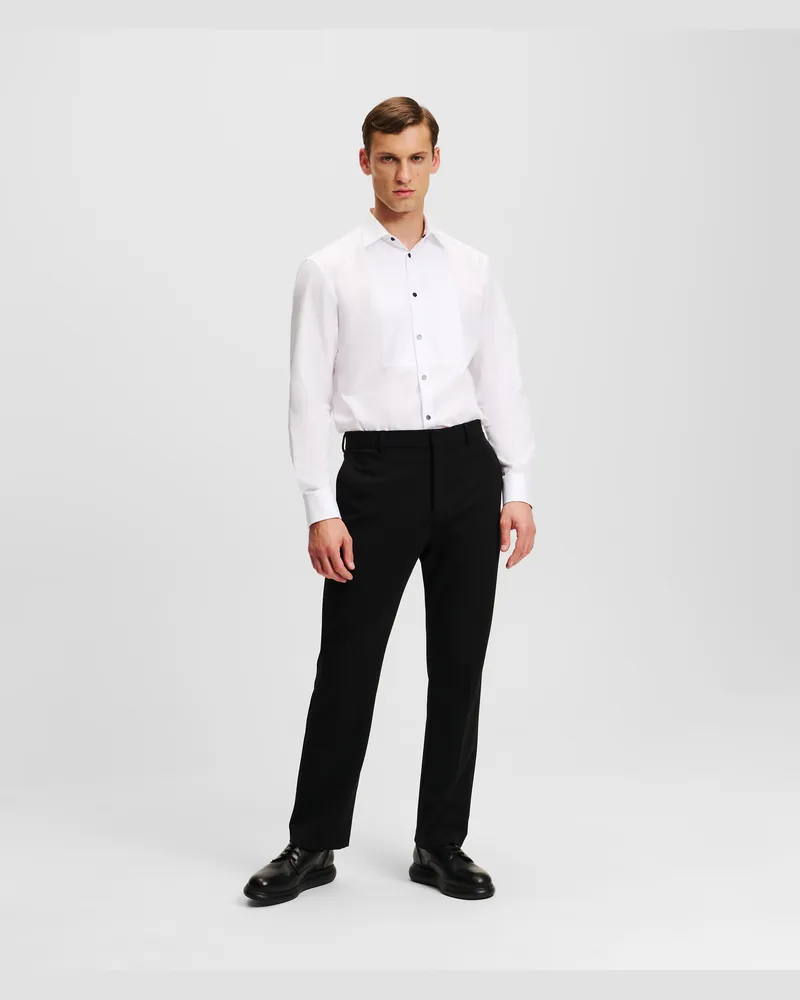 Karl Lagerfeld Couture-punto-hosen, Mann, Schwarz, Größe Schwarz