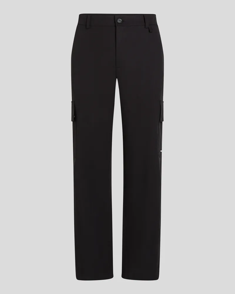 Karl Lagerfeld Cargo-hose Mit Logo, Mann, Schwarz, Größe Schwarz