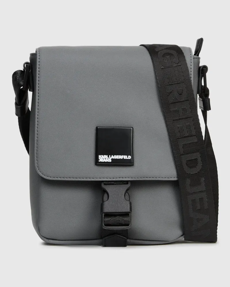 Karl Lagerfeld Venture Reportertasche, Herren, Castlerock, Größe Castlerock