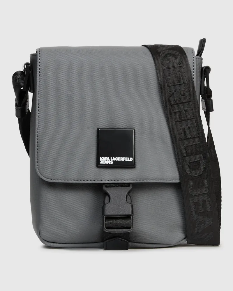 Karl Lagerfeld Venture Reportertasche, Herren, Castlerock, Größe Castlerock