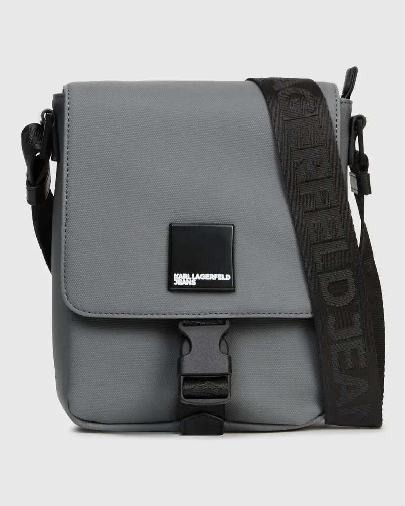Karl Lagerfeld Venture Reportertasche, Herren, Castlerock, Größe Castlerock