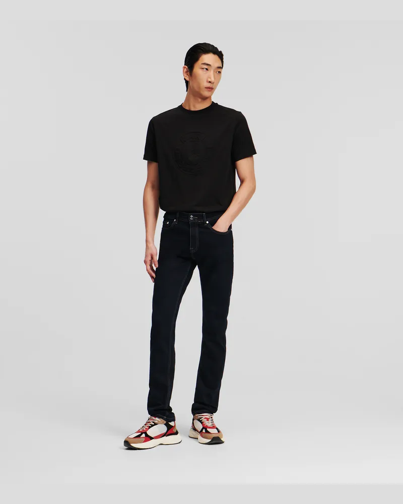 Karl Lagerfeld Klassische Jeans, Mann, Marineblau, Größe Marineblau