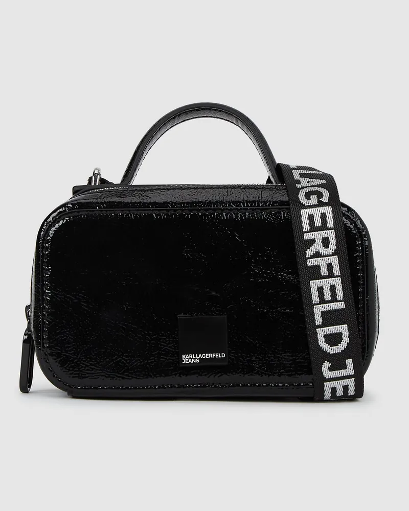 Karl Lagerfeld Mini-umhängetasche, Damen, Schwarz, Größe Schwarz